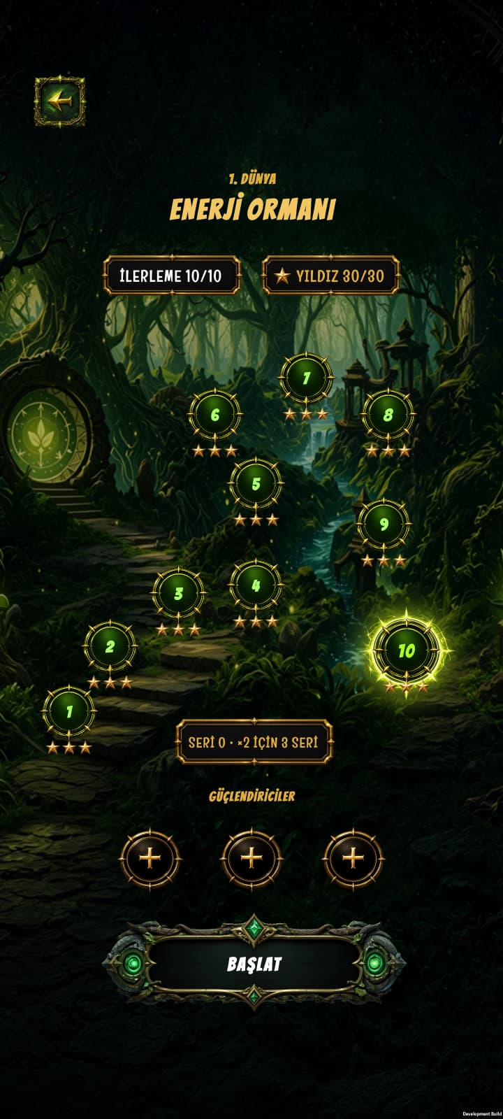 Energy Forest level map