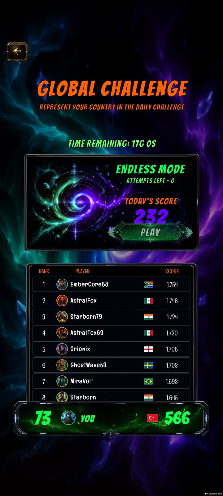 Global Challenge in English