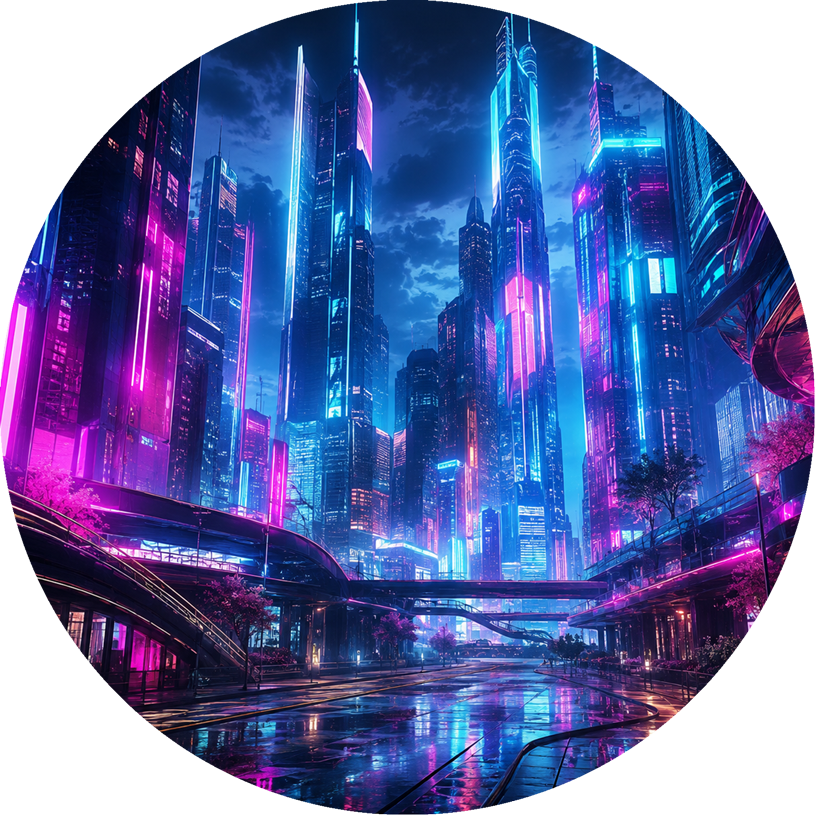 Neon City portal