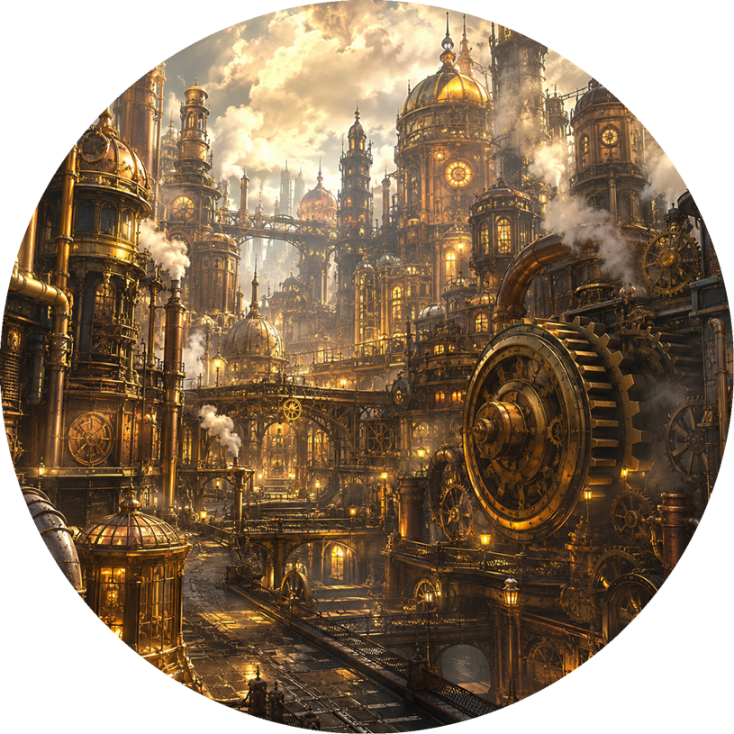 Steampunk City portal